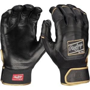 Rawlings | PRO Preferred Baseball Batting Gloves | Adult Sizes | Multiple Colors(Black)