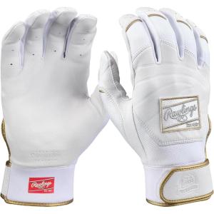 Rawlings | PRO Preferred Baseball Batting Gloves | Adult Sizes | Multiple Colors(White)