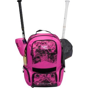 Rawlings Rawlings | Gamer Series Backpack Equipment Bag | Baseball/Softball | Multiple Colors(Pink)