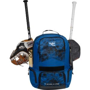 Rawlings Rawlings | Gamer Series Backpack Equipment Bag | Baseball/Softball | Multiple Colors(Royal)