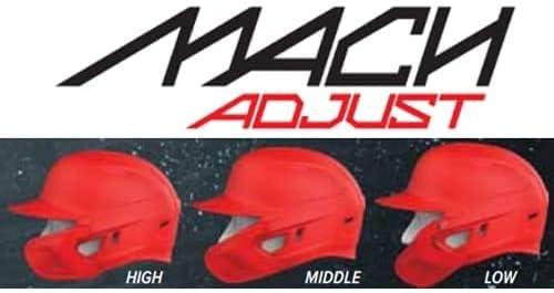 imageRawlings MACH Adjust Face Guard Adjustable Extension Piece Fits Mach Series Helmets Gloss LHB amp RHB OptionsNavy