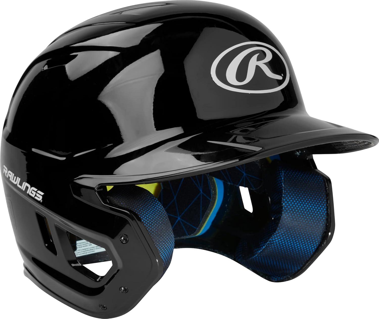imageRawlings  MACH Baseball Batting Helmet  Gloss  JR amp SR Sizes  Multiple ColorsGloss Black
