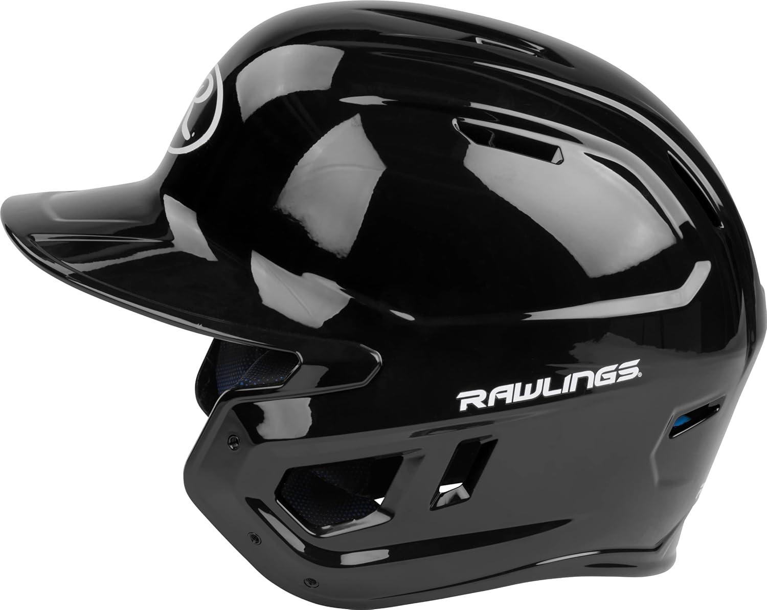 imageRawlings  MACH Baseball Batting Helmet  Gloss  JR amp SR Sizes  Multiple ColorsGloss Black