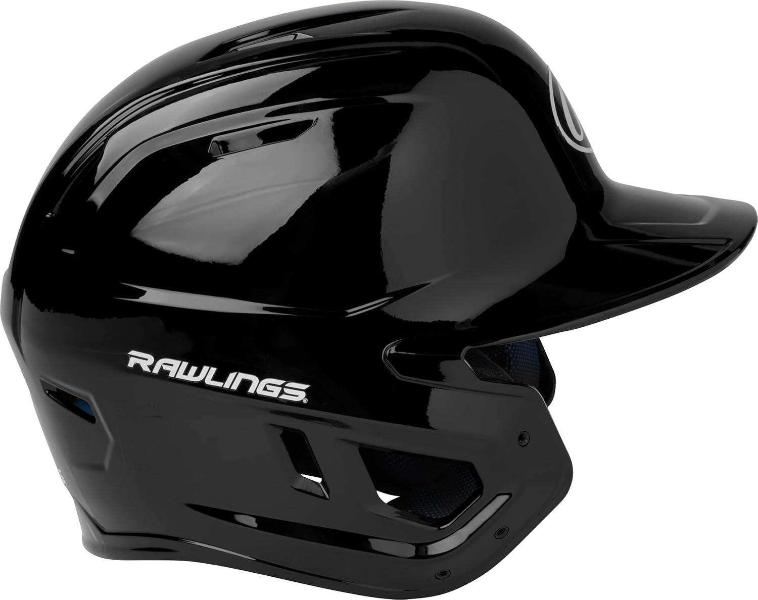 imageRawlings  MACH Baseball Batting Helmet  Gloss  JR amp SR Sizes  Multiple ColorsGloss Black