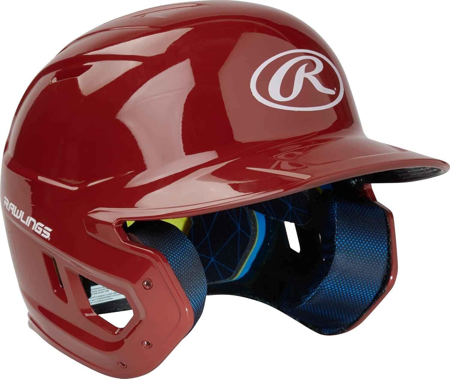 imageRawlings  MACH Baseball Batting Helmet  Gloss  JR amp SR Sizes  Multiple ColorsGloss Cardinal