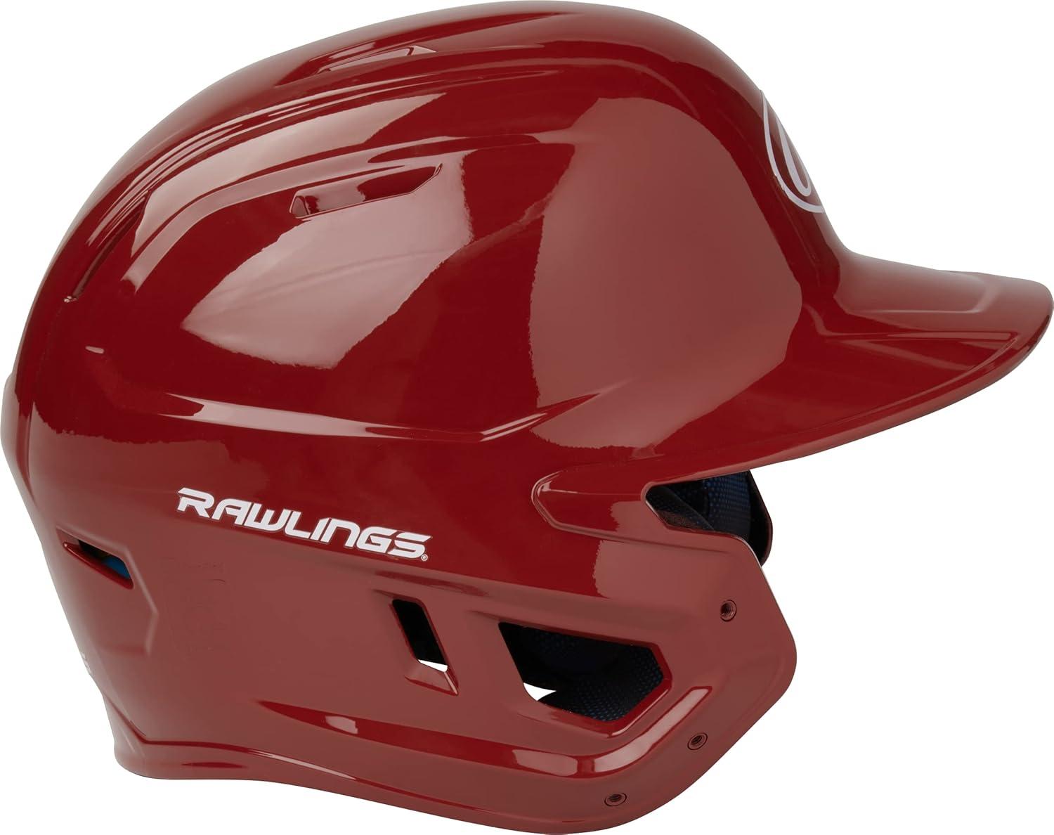 imageRawlings  MACH Baseball Batting Helmet  Gloss  JR amp SR Sizes  Multiple ColorsGloss Cardinal