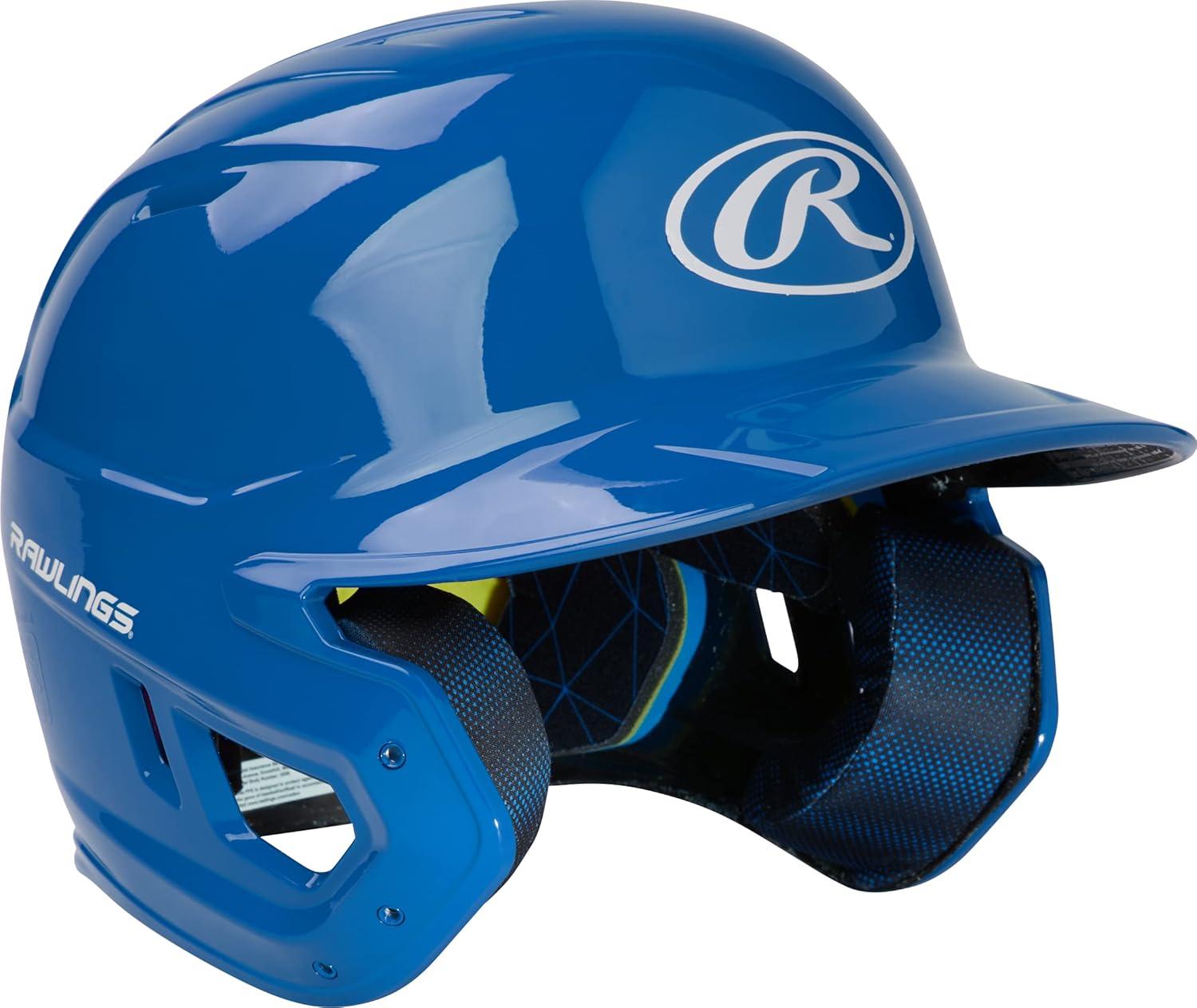 imageRawlings  MACH Baseball Batting Helmet  Gloss  JR amp SR Sizes  Multiple ColorsGloss Royal