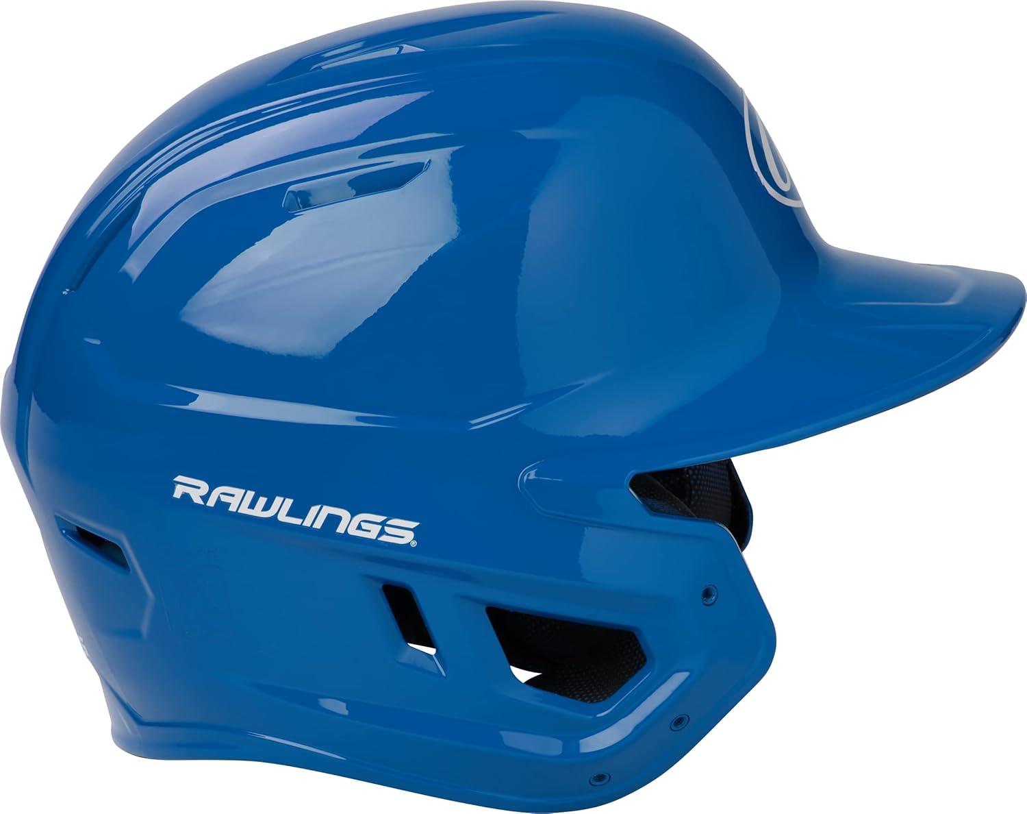 imageRawlings  MACH Baseball Batting Helmet  Gloss  JR amp SR Sizes  Multiple ColorsGloss Royal