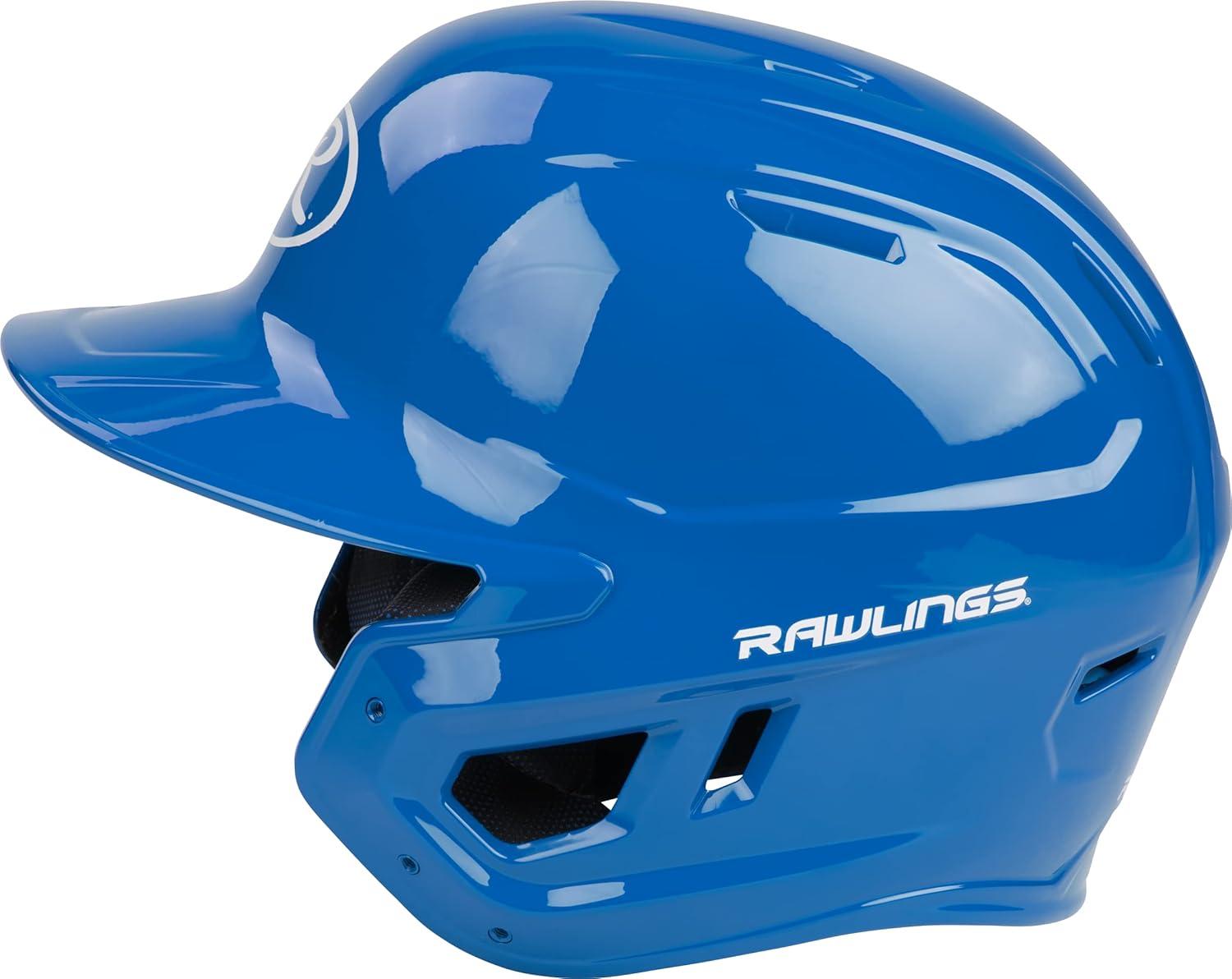 imageRawlings  MACH Baseball Batting Helmet  Gloss  JR amp SR Sizes  Multiple ColorsGloss Royal