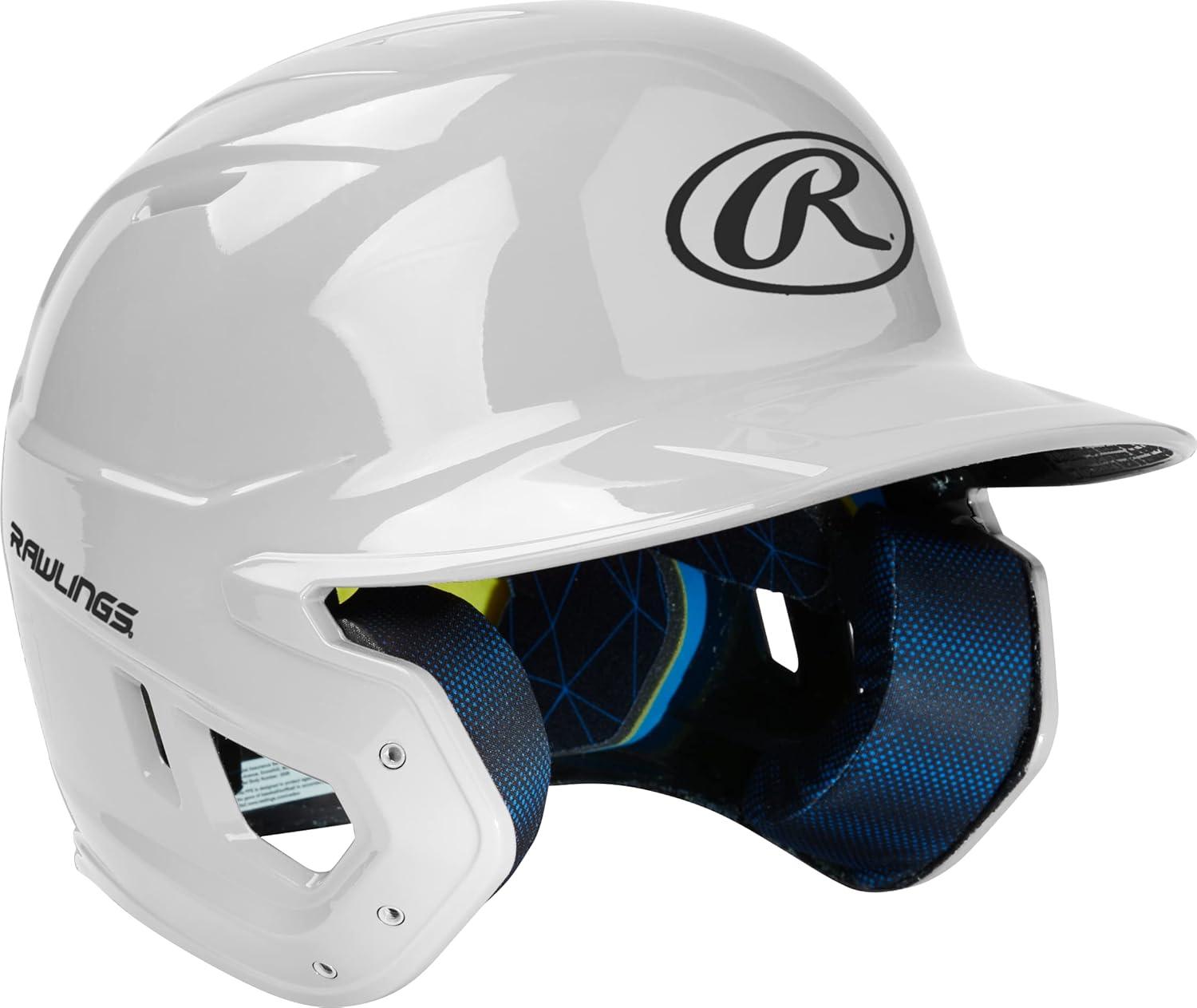 imageRawlings  MACH Baseball Batting Helmet  Gloss  JR amp SR Sizes  Multiple ColorsGloss White