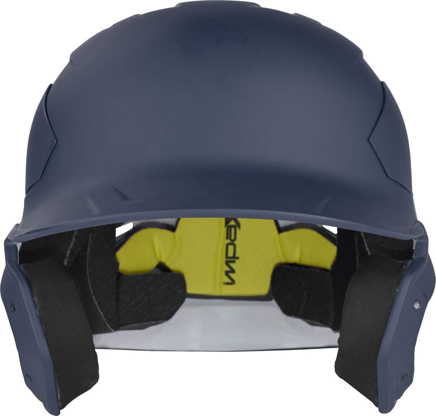 imageRawlings  MACH Carbon Baseball Batting Helmet  Matte  Multiple Sizes  Multiple ColorsMatte Navy