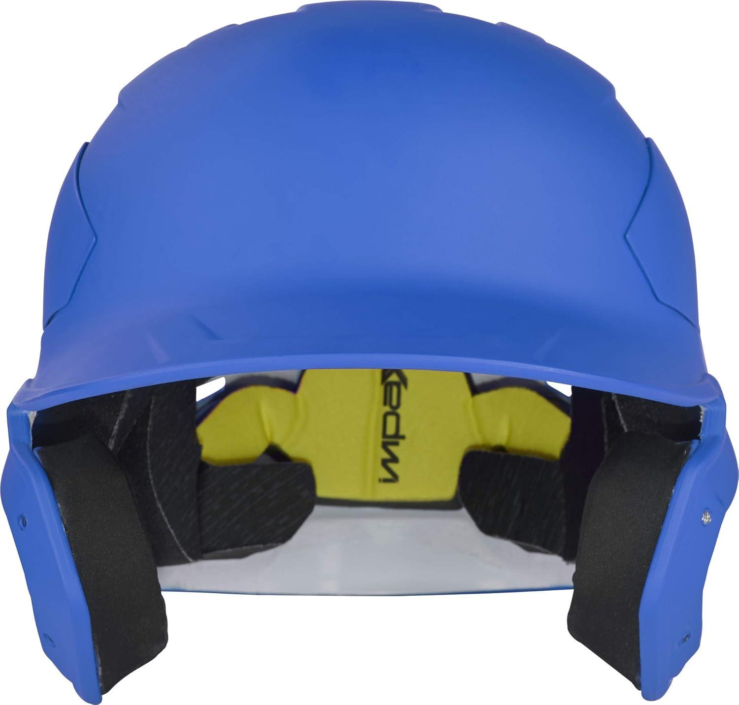 imageRawlings  MACH Carbon Baseball Batting Helmet  Matte  Multiple Sizes  Multiple ColorsMatte Royal