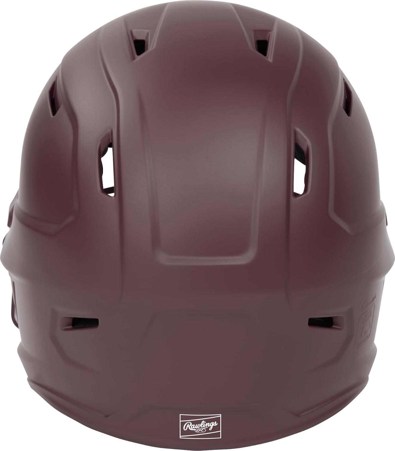 imageRawlings MACH HIVIZ Fastpitch Softball Batting Helmet Face Guard AttachedMaroon