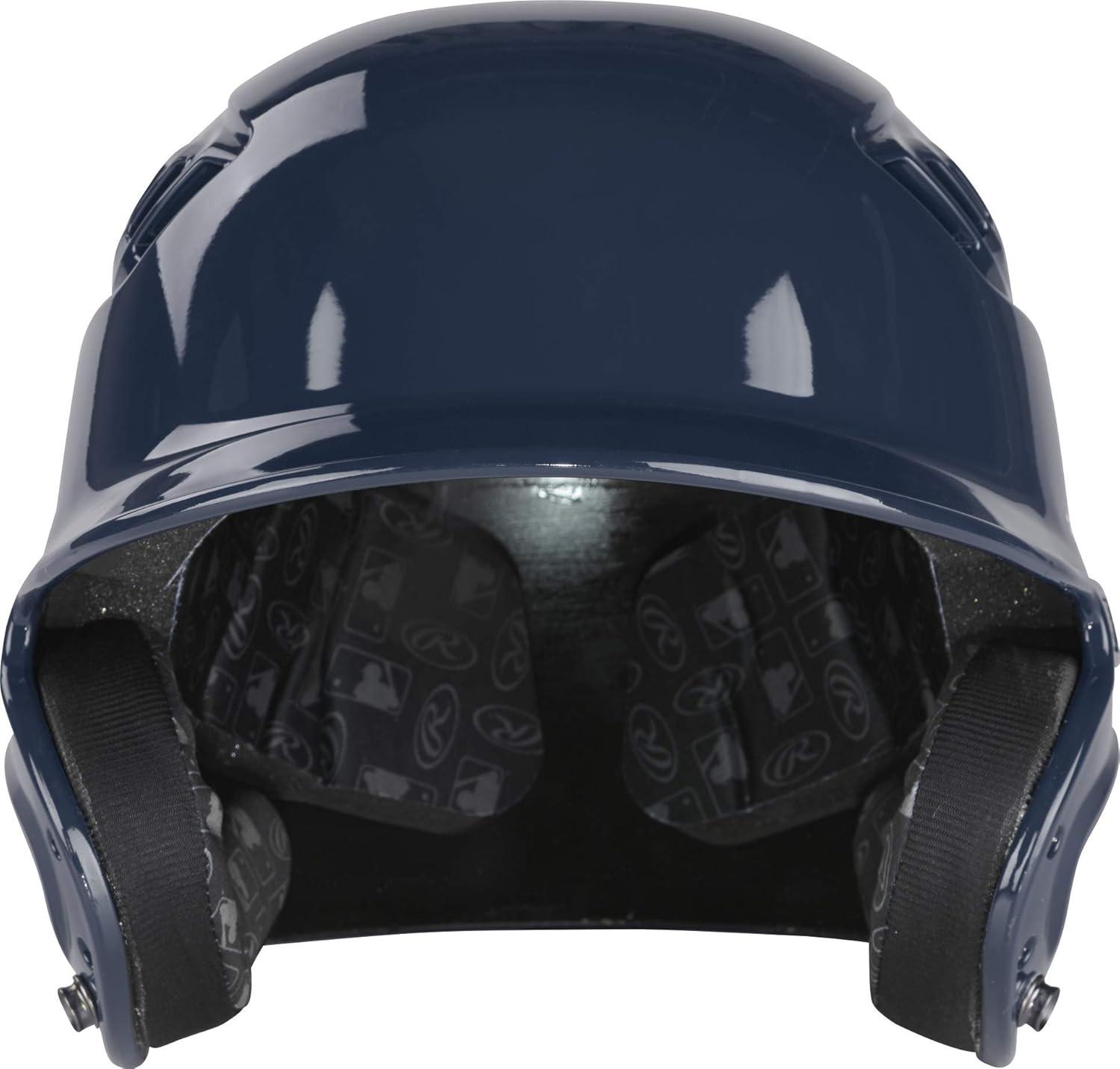 imageRawlings  R16 Velo Baseball Batting Helmet  Gloss  JR amp SR Sizes  Multiple ColorsGloss Navy