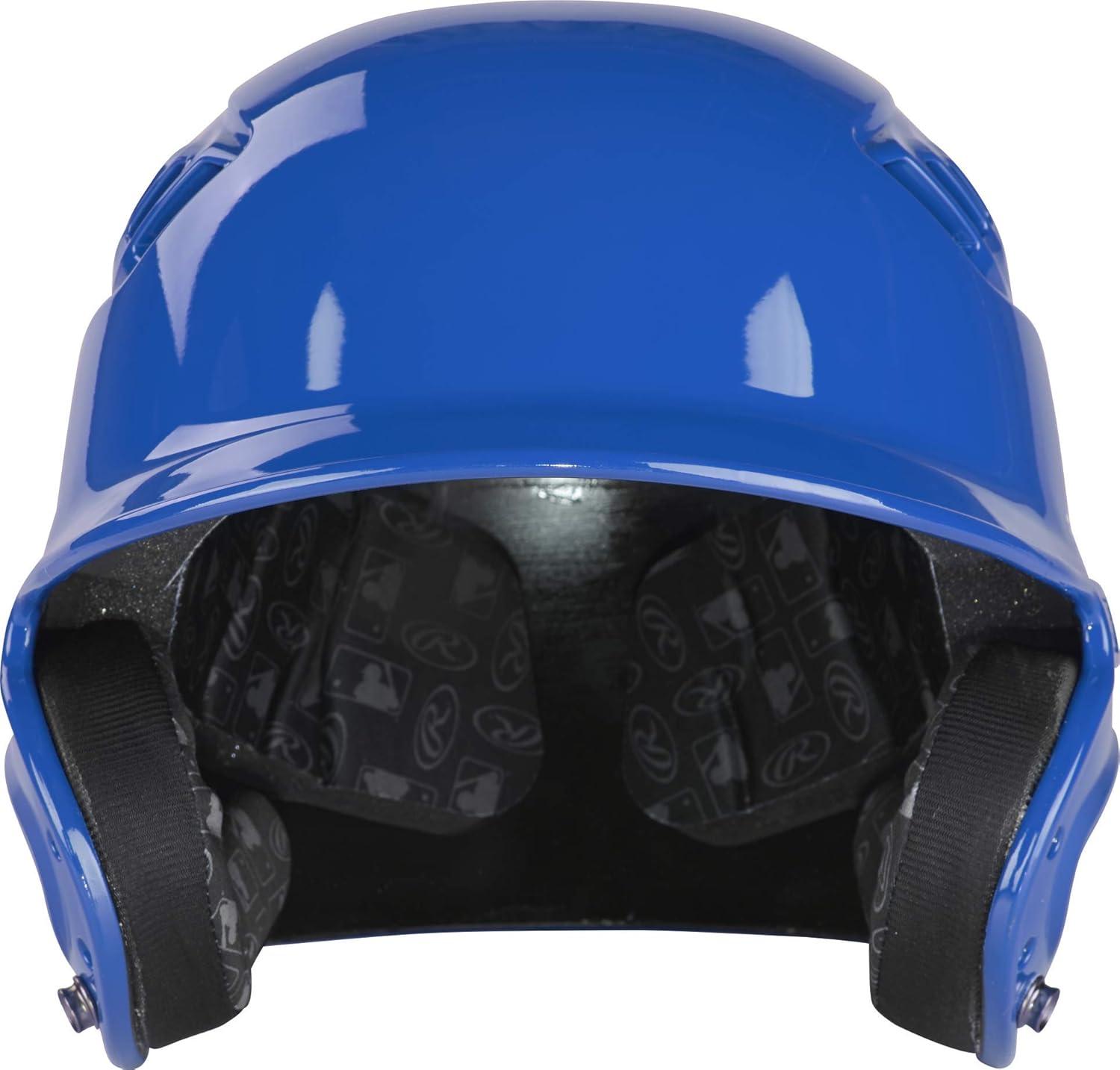 imageRawlings R16 Velo Baseball Batting Helmet Gloss JR amp SR Sizes Multiple ColorsGloss Royal