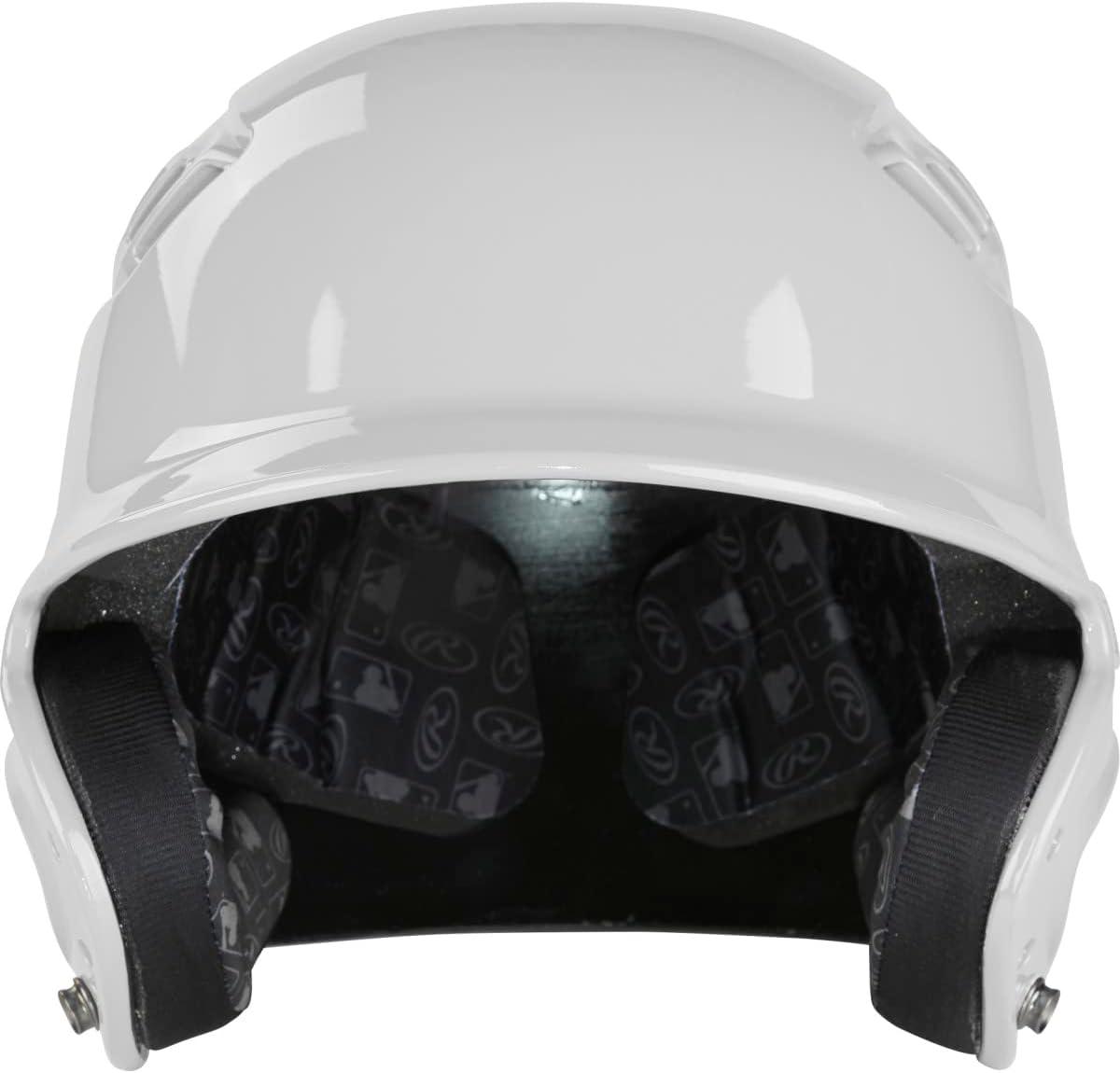 imageRawlings  R16 Velo Baseball Batting Helmet  Gloss  JR amp SR Sizes  Multiple ColorsGloss White