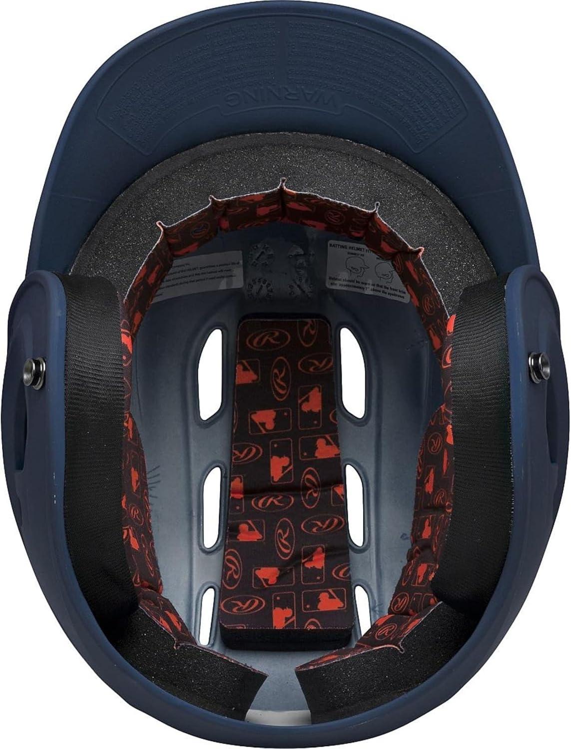 imageRawlings  R16 Velo Baseball Batting Helmet  Matte  JR amp SR Sizes  Multiple ColorsMatte Navy