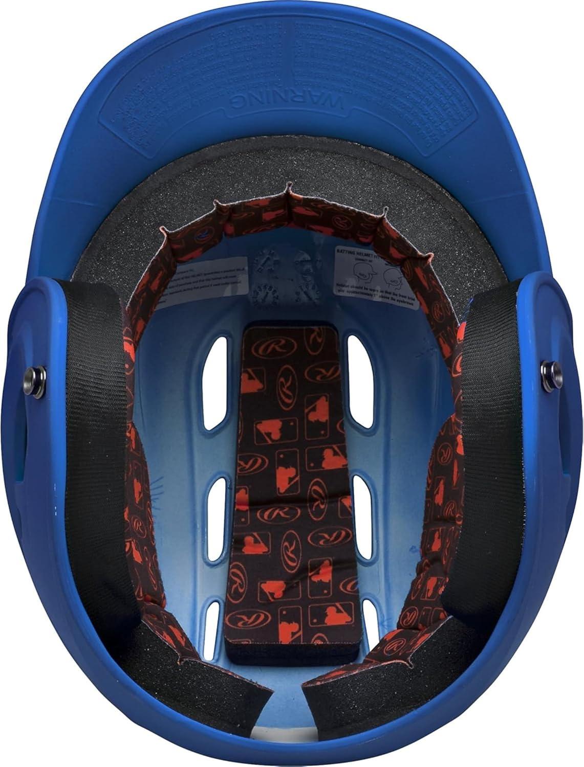 imageRawlings  R16 Velo Baseball Batting Helmet  Matte  JR amp SR Sizes  Multiple ColorsMatte Royal