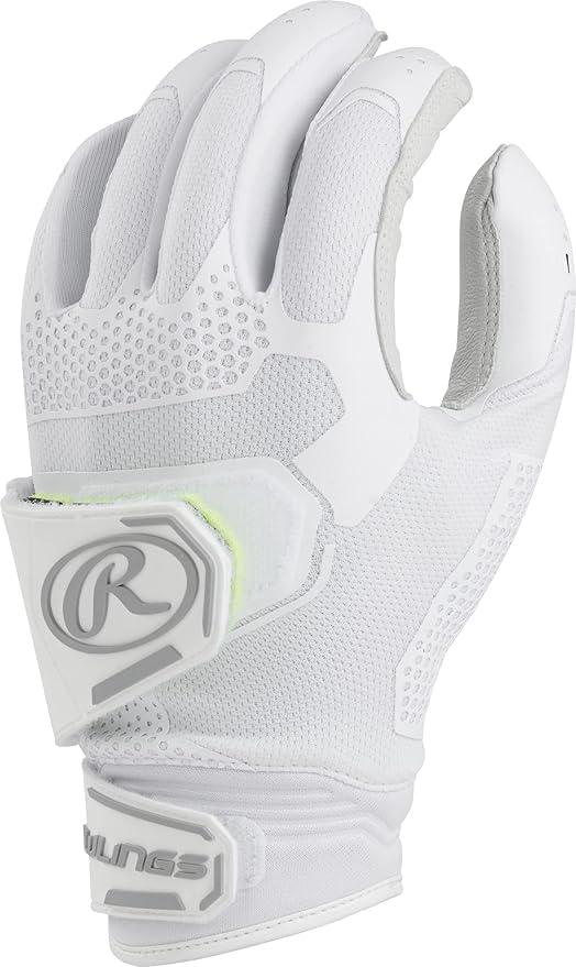 imageRawlings  Workhorse PRO Fastpitch Softball Batting Gloves  Double Strap  Impax Pad  Adult  Multiple Colors