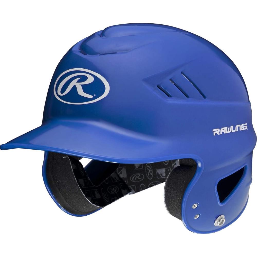 imageRawlings  COOLFLO Batting Helmet  6 12  7 12 One Size Fits Most  Facemask Option  Multiple ColorsRoyal