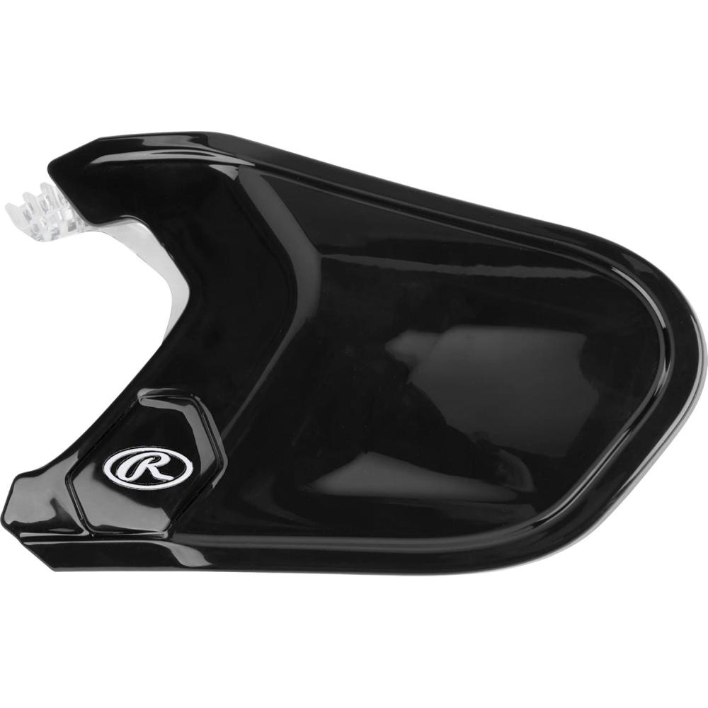 imageRawlings  MACH Adjust Face Guard  Adjustable Extension Piece  Fits Mach Series Helmets  Gloss LHB amp RHB OptionsBlack