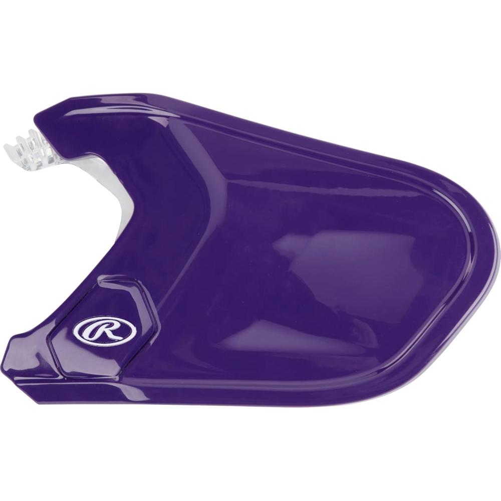 imageRawlings  MACH Adjust Face Guard  Adjustable Extension Piece  Fits Mach Series Helmets  Gloss LHB amp RHB OptionsPurple