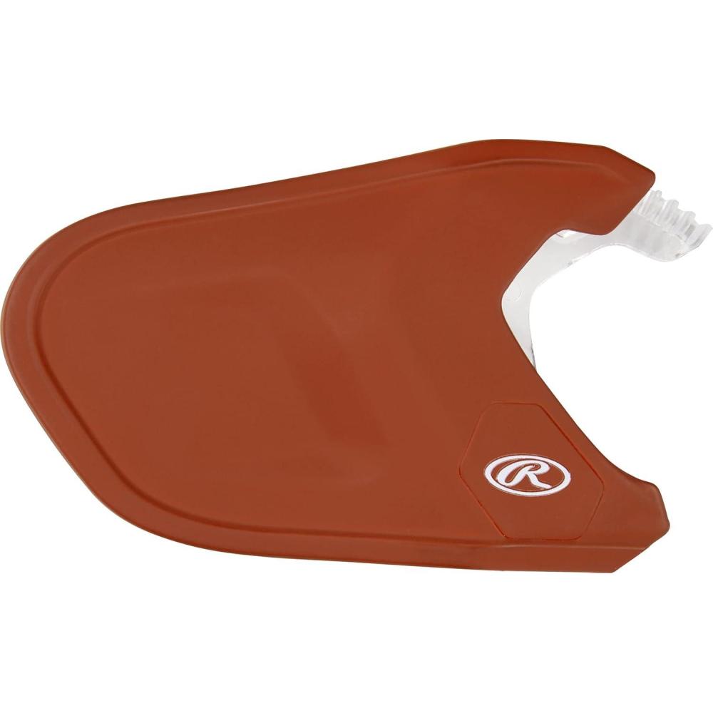 imageRawlings  MACH Adjust Face Guard  Adjustable Extension Piece  Fits Mach Series Helmets  Matte LHB amp RHB OptionsMatte Burnt Orange