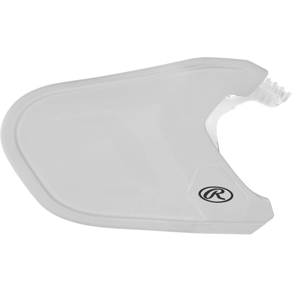 imageRawlings  MACH Adjust Face Guard  Adjustable Extension Piece  Fits Mach Series Helmets  Matte LHB amp RHB OptionsMatte White