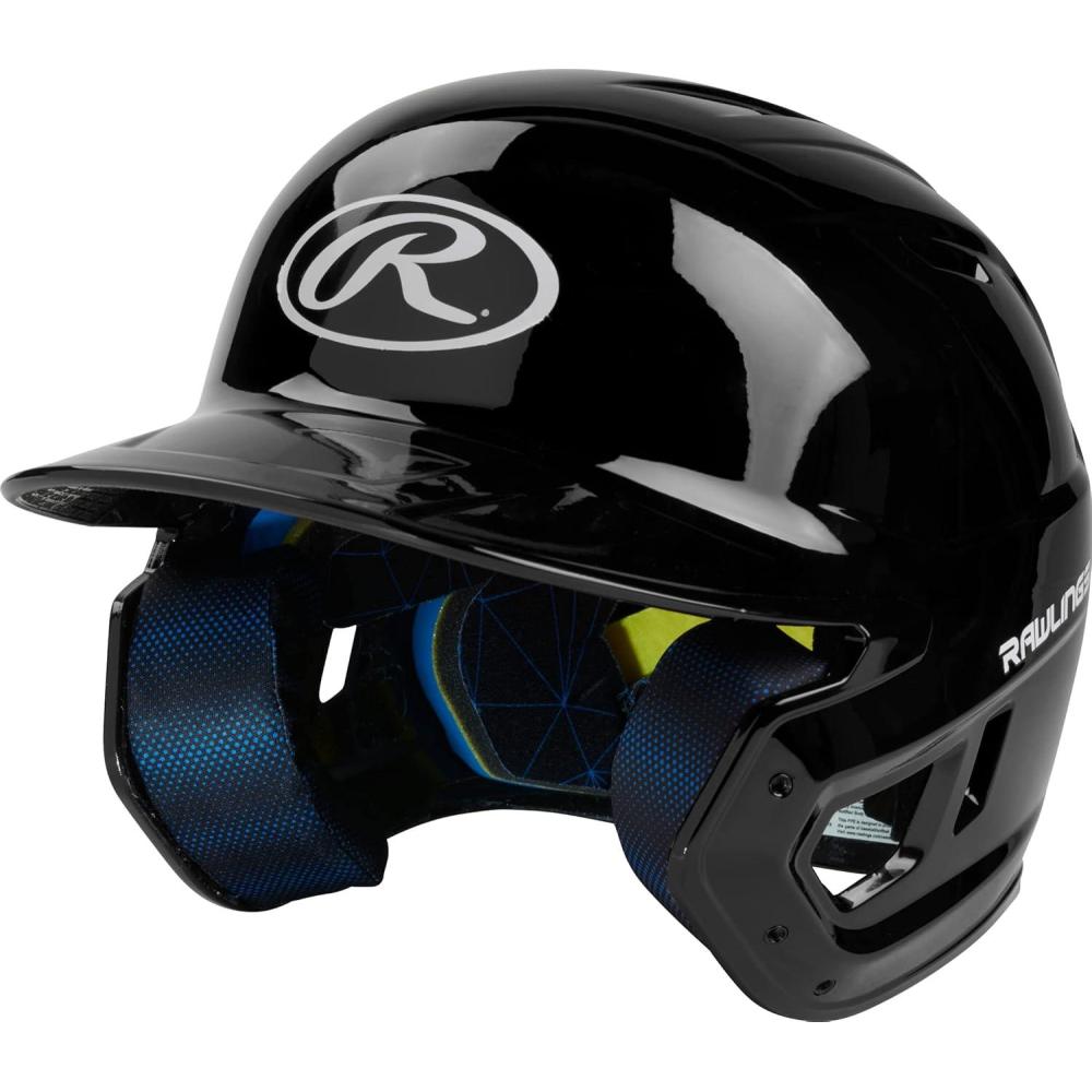 imageRawlings  MACH Baseball Batting Helmet  Gloss  JR amp SR Sizes  Multiple ColorsGloss Black