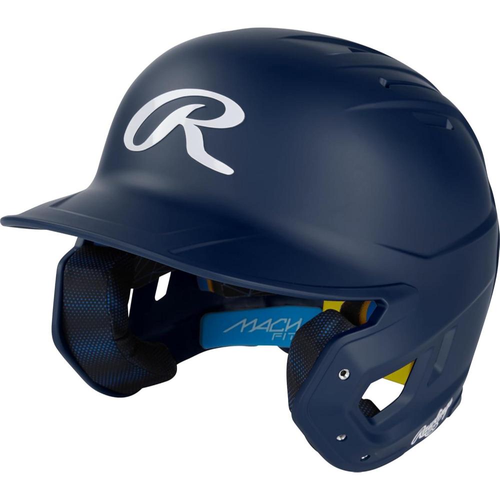imageRawlings  MACH FIT Baseball Batting Helmet  MultiDirectional Flex  Fits 6 38  7 58  Multiple ColorsNavy