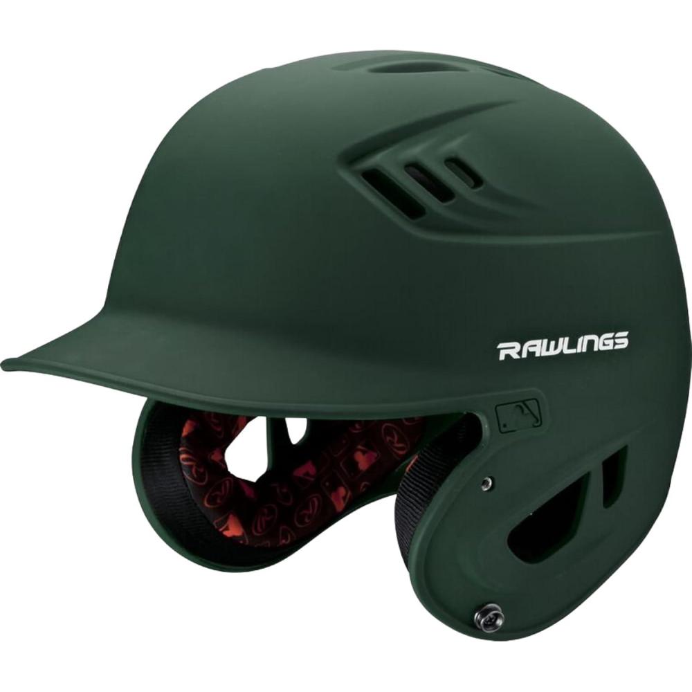 imageRawlings  R16 Velo Baseball Batting Helmet  Matte  JR amp SR Sizes  Multiple ColorsMatte Dark Green