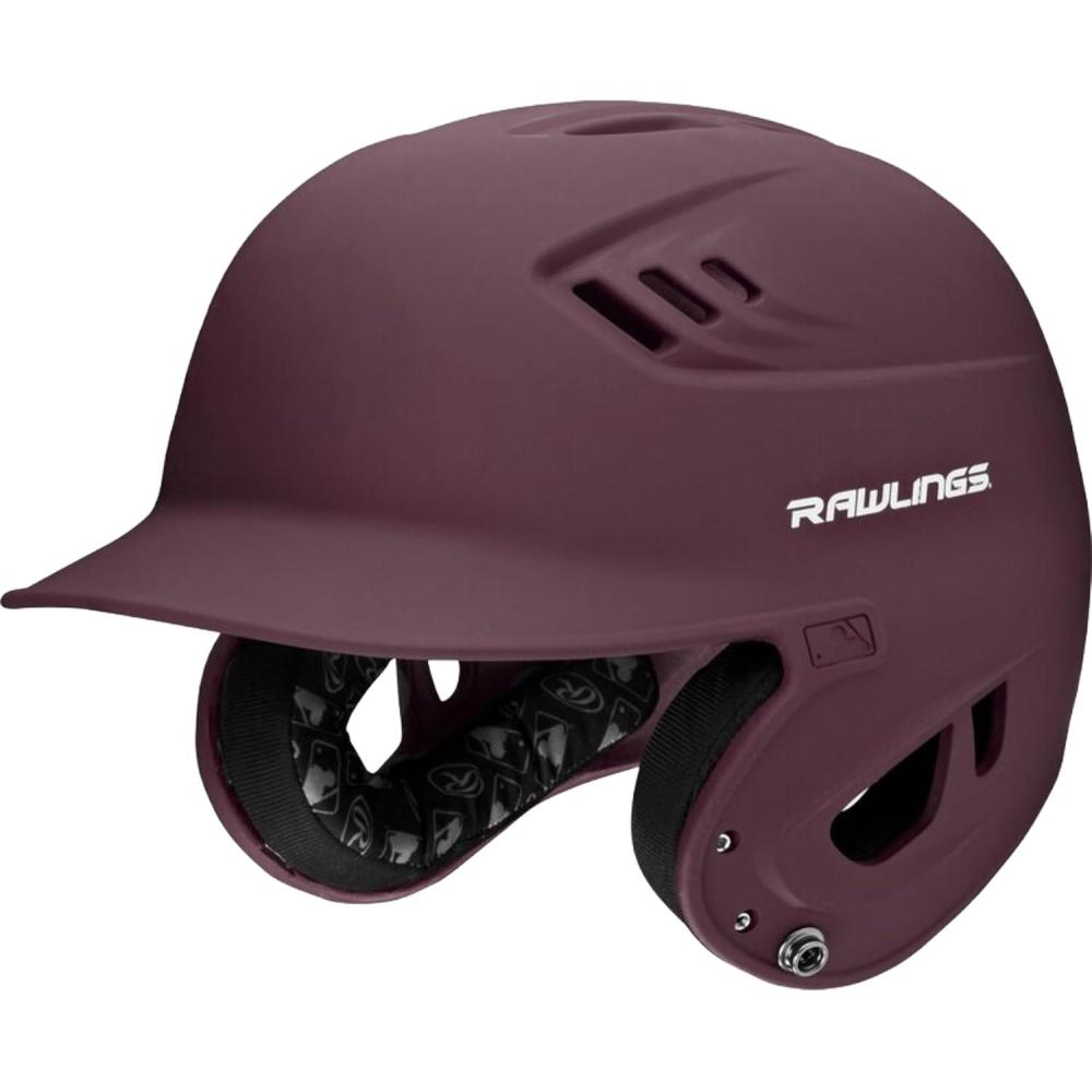 imageRawlings  R16 Velo Baseball Batting Helmet  Matte  JR amp SR Sizes  Multiple ColorsMatte Maroon