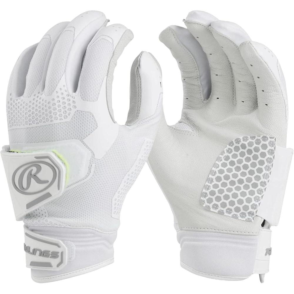 imageRawlings  Workhorse PRO Fastpitch Softball Batting Gloves  Double Strap  Impax Pad  Adult  Multiple Colors