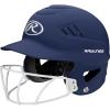 imageRawlings  COOLFLO Batting Helmet with Facemask  Fastpitch Softball  One Size Fits Most 6 12  7 12Matte Navy
