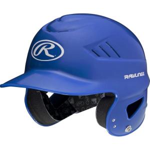 Rawlings | COOLFLO Batting Helmet | 6 1/2″ – 7 1/2″ One Size Fits Most | Facemask Option | Multiple Colors(Royal)