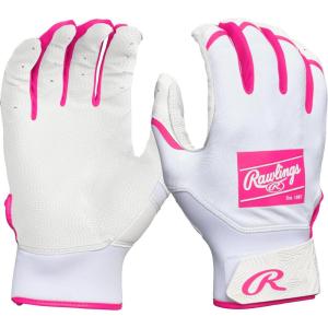 Rawlings | Clout Baseball Batting Gloves | T-Ball/Coach Pitch | Multiple Colors(Pink)