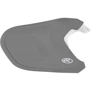 Rawlings | MACH Adjust Face Guard | Adjustable Extension Piece | Fits Mach Series Helmets | Matte| LHB & RHB Options(Matte Silver)