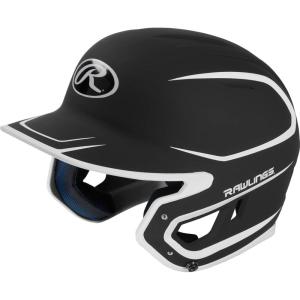 Rawlings | MACH Baseball Batting Helmet | Matte Two Tone | JR & SR Sizes | Multiple Colors(Matte Black/White)