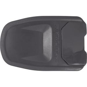 Rawlings | R16 Reversible Extension Piece | Reversible Face Guard | Fits R16 Series Helmets | Matte(Matte Graphite)
