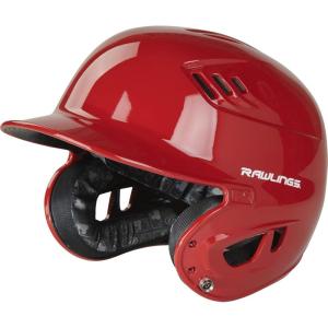 Rawlings | R16 Velo Baseball Batting Helmet | Gloss | JR & SR Sizes | Multiple Colors(Gloss Scarlet)
