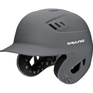 Rawlings | R16 Velo Baseball Batting Helmet | Matte | JR & SR Sizes | Multiple Colors(Matte Graphite)