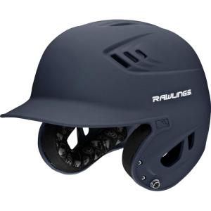Rawlings | R16 Velo Baseball Batting Helmet | Matte | JR & SR Sizes | Multiple Colors(Matte Navy)