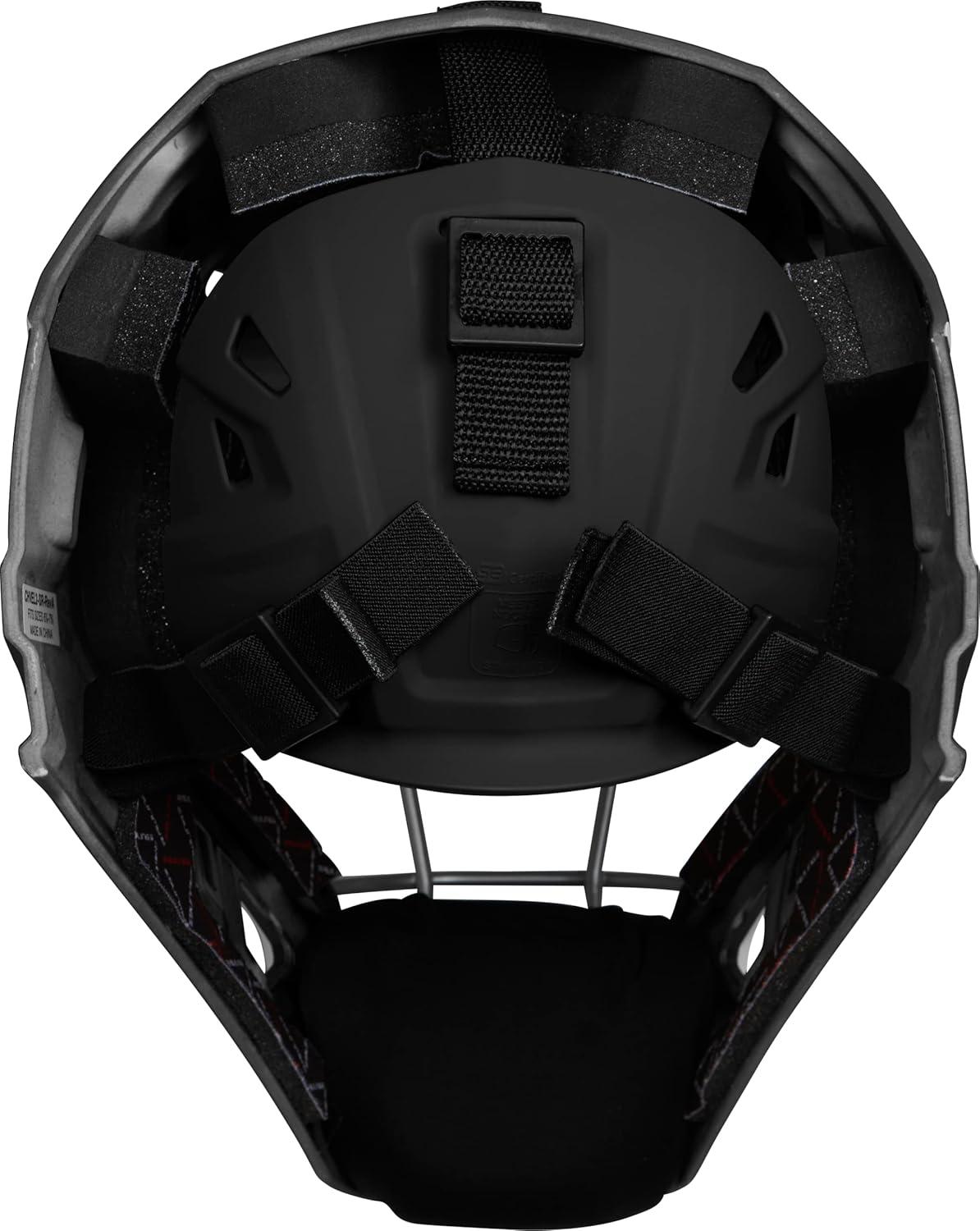 imageRawlings  Velo 20 Catchers Helmet  Baseball  Junior amp Senior Sizing  Multiple ColorsBlackGraphite