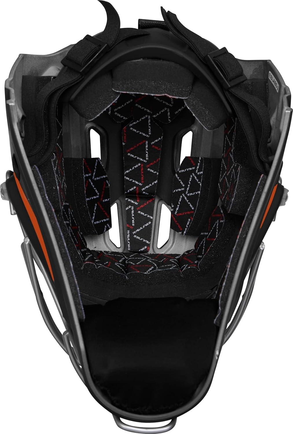 imageRawlings  Velo 20 Catchers Helmet  Baseball  Junior amp Senior Sizing  Multiple ColorsBlackOrange
