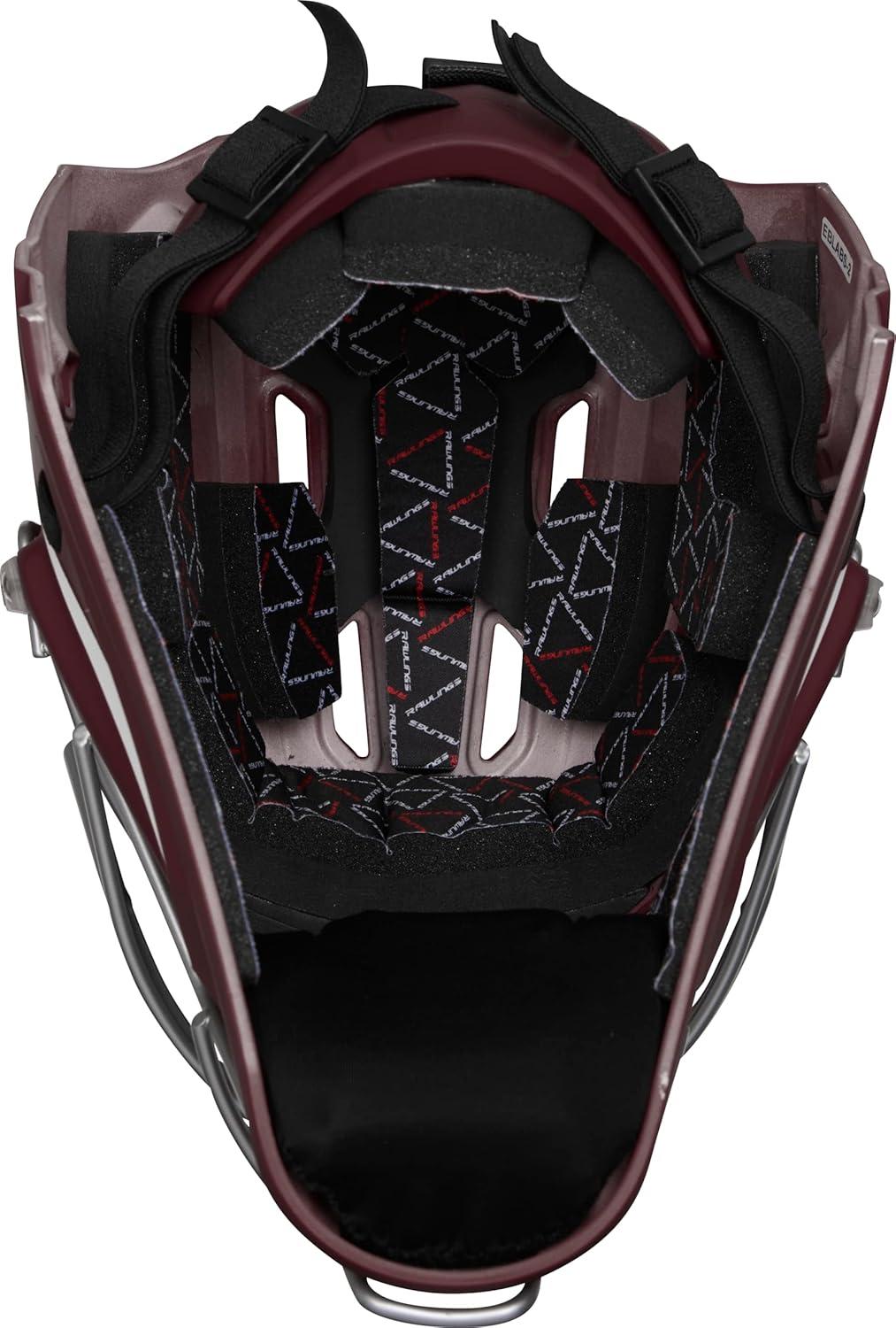 imageRawlings  Velo 20 Catchers Helmet  Baseball  Junior amp Senior Sizing  Multiple ColorsMaroonWhite
