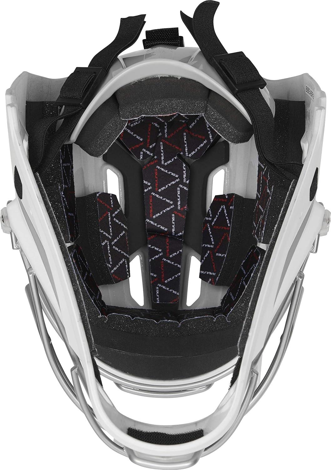 imageRawlings  Velo 20 Catchers Helmet  Baseball  Junior amp Senior Sizing  Multiple ColorsWhiteSilver