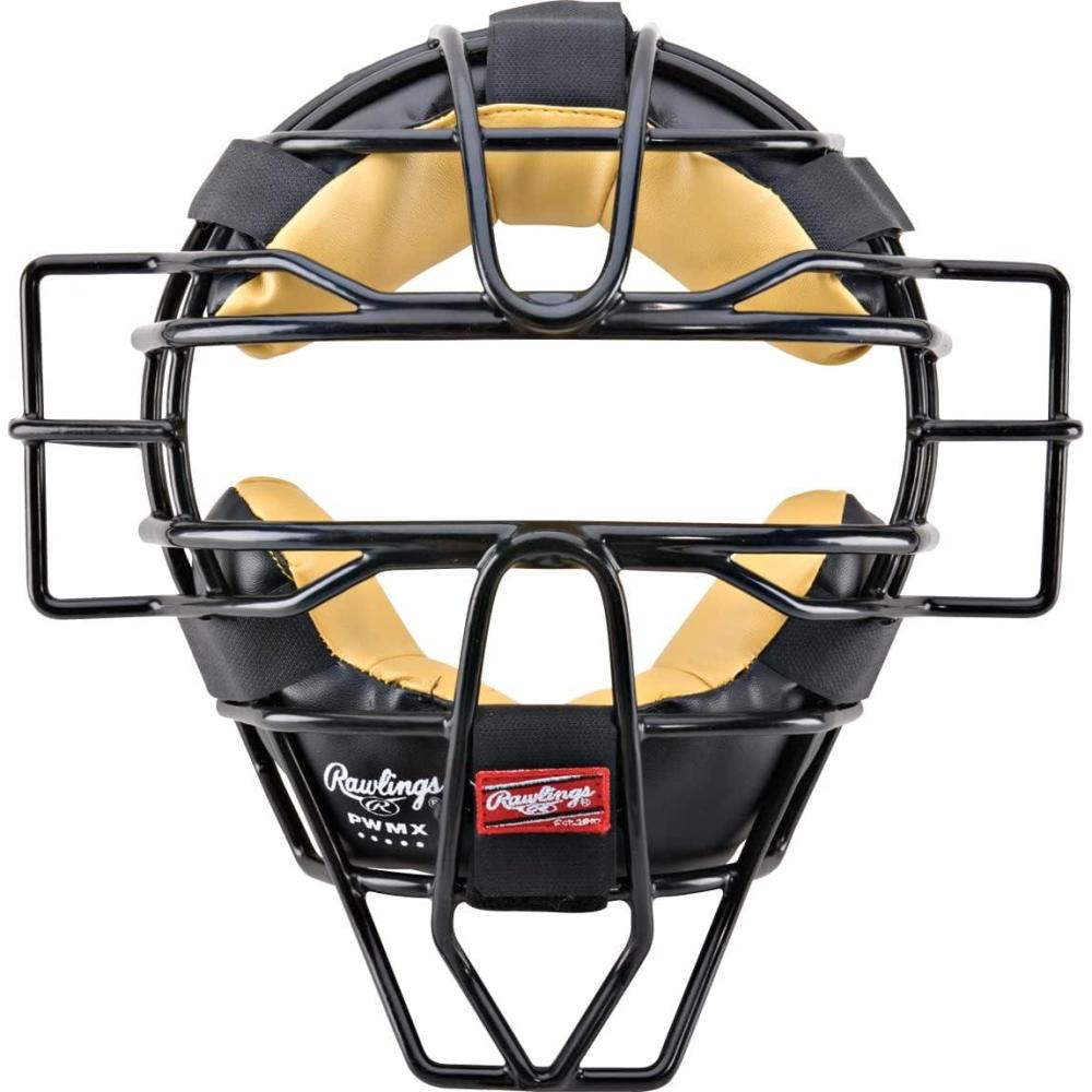 imageRawlings  CatchersUmpire Facemask Cage  BaseballSoftball  Traditional amp Lightweight OptionsBlackCamel