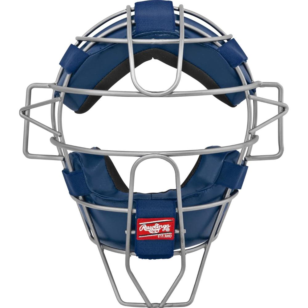 imageRawlings  CatchersUmpire Facemask Cage  BaseballSoftball  Traditional amp Lightweight OptionsNavy