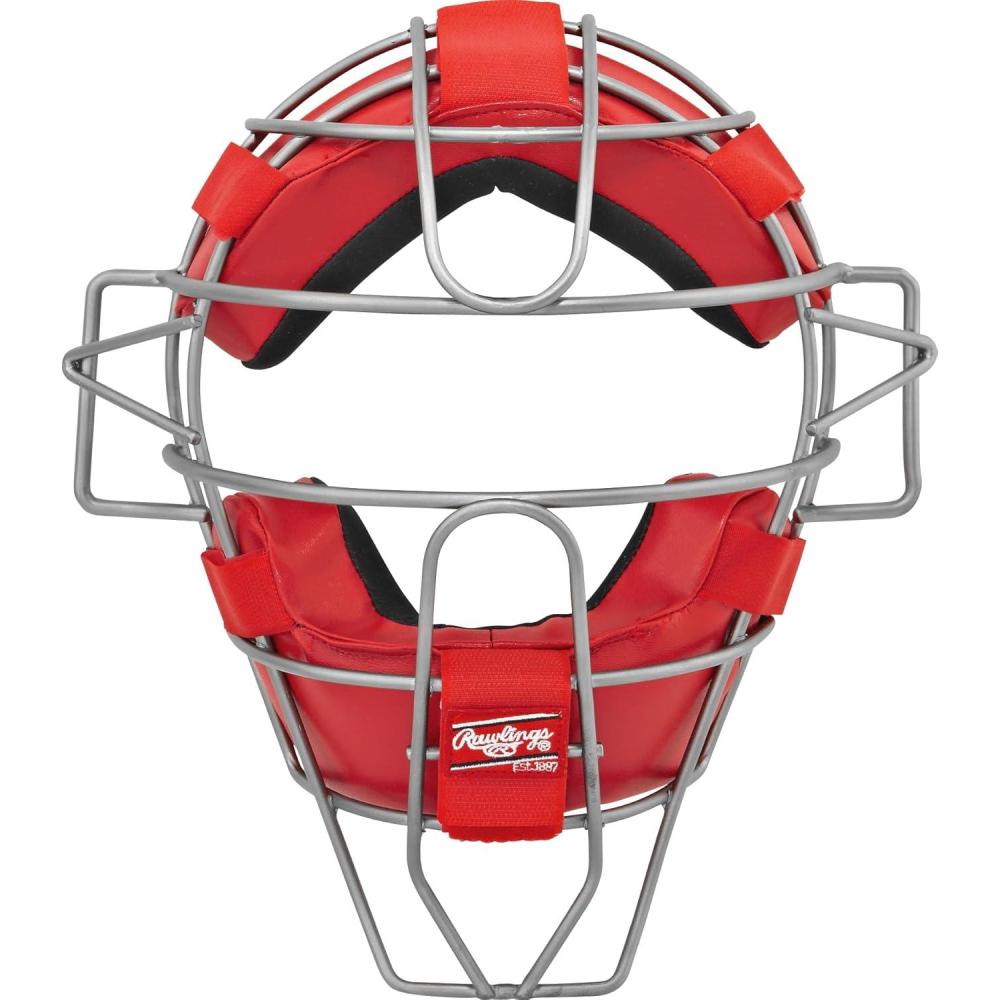 imageRawlings  CatchersUmpire Facemask Cage  BaseballSoftball  Traditional amp Lightweight OptionsScarlet