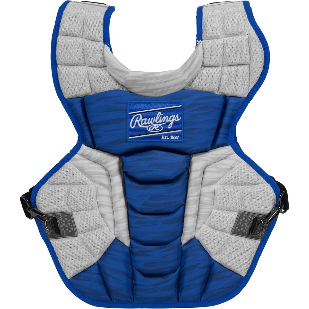 imageRawlings  Velo 20 Catchers Chest Protector  Baseball  Adult amp Intermediate Sizing  Multiple ColorsRoyalWhite